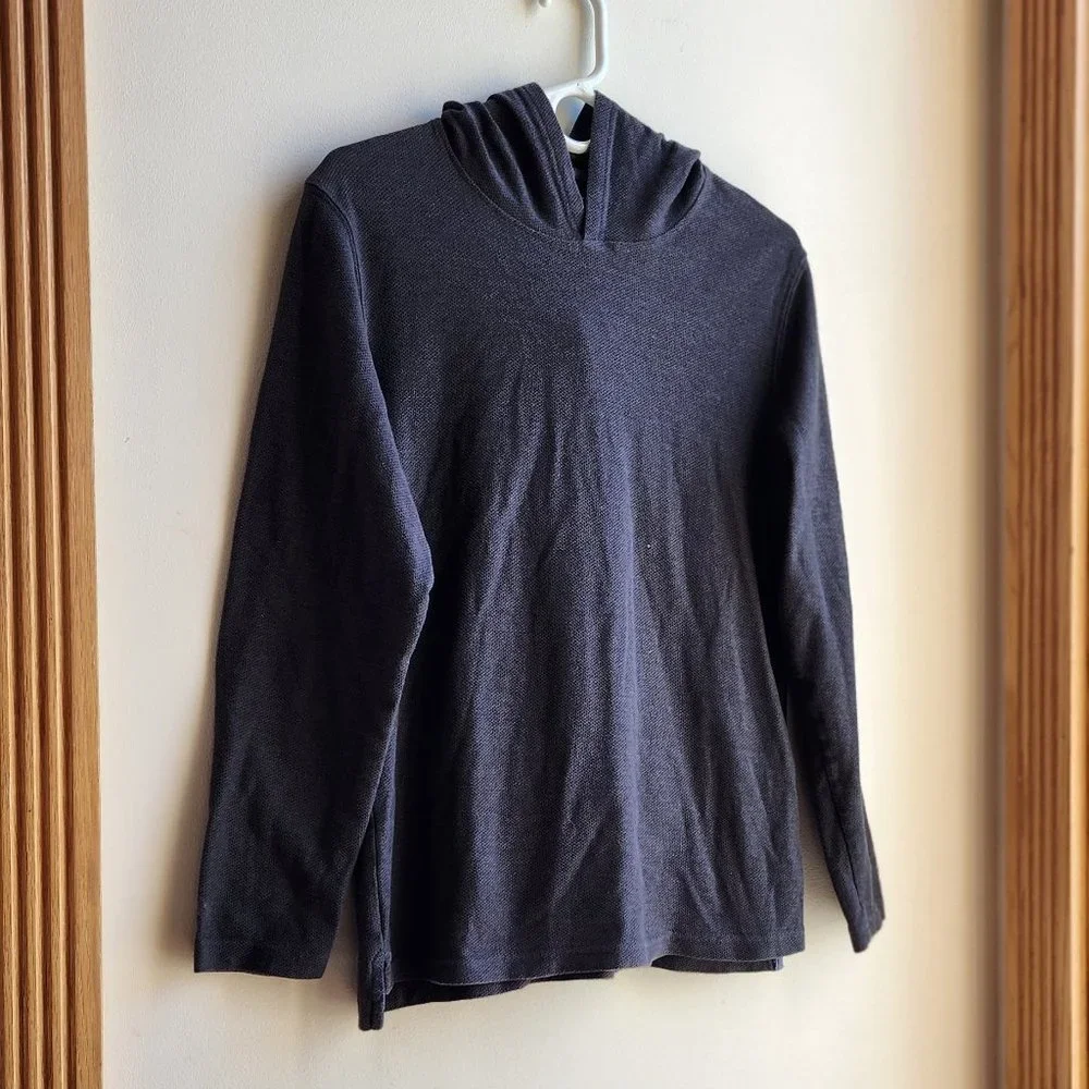 Levi's Black Hooded Jersey Size Medium